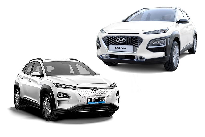 Simak Perbedaan Hyundai Kona Electric dengan Versi Peminum Bensin