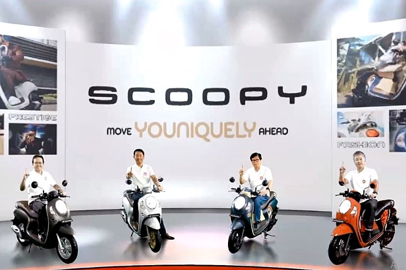 all new Honda Scoopy
