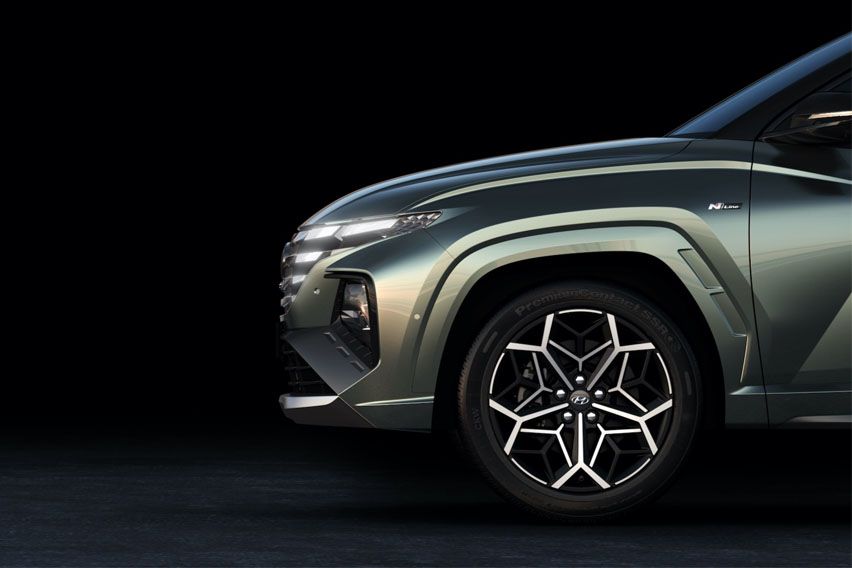 2021 Hyundai Tucson N Line side