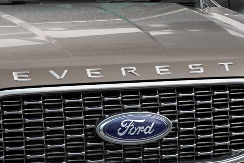 2021 Ford Everest front grille