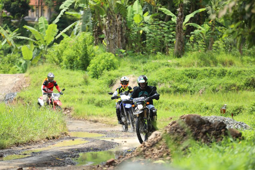 test ride Kawasaki KLX150BF