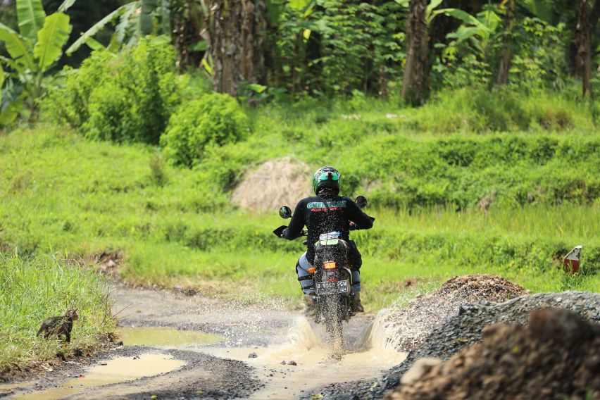 test ride Kawasaki KLX150BF