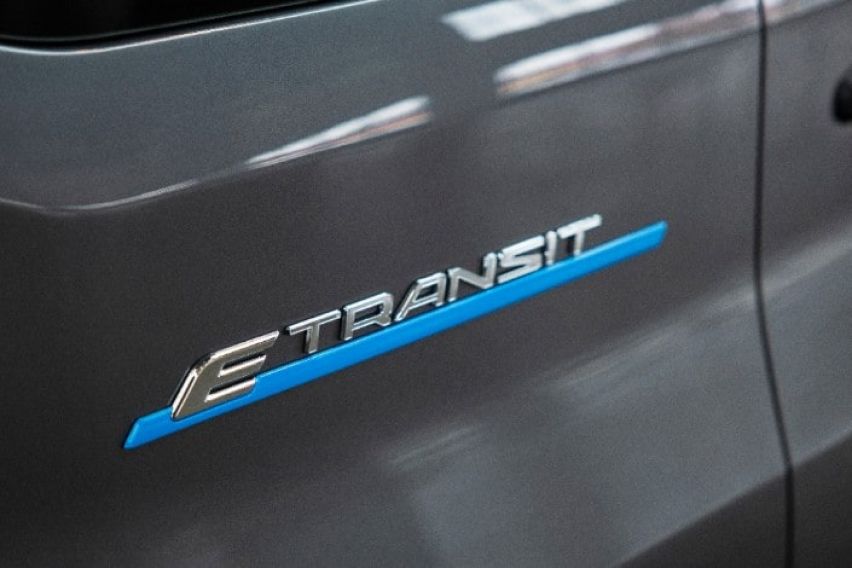 2022 Ford E-Transit badge