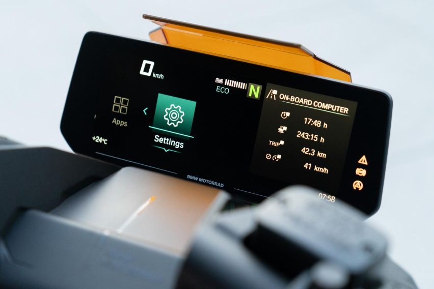 BMW Definition CE 04 console