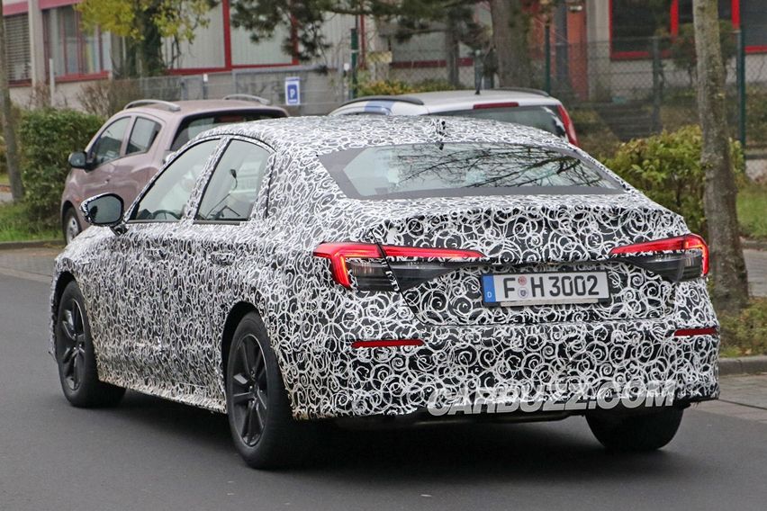 Spyshots all new Honda Civic