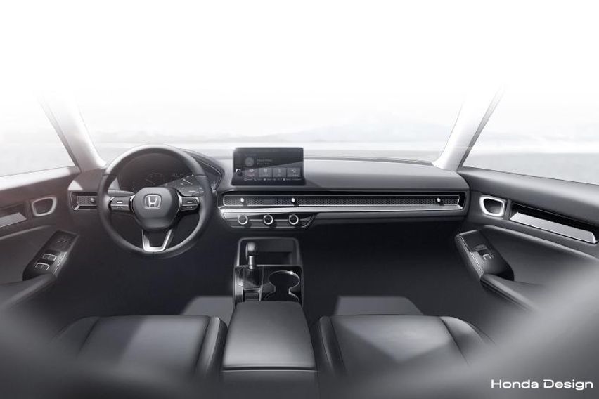 2022 Honda Civic prototype interior