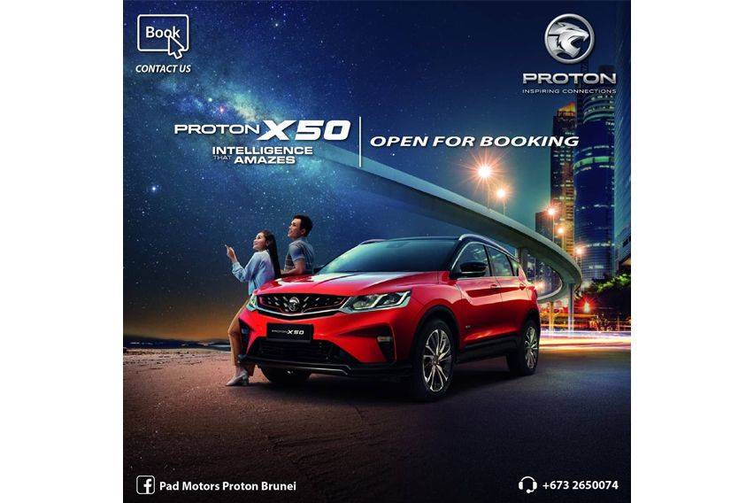 Proton X50 open for booking in Brunei