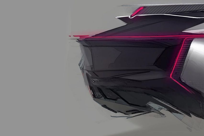 Cadillac crossover rear