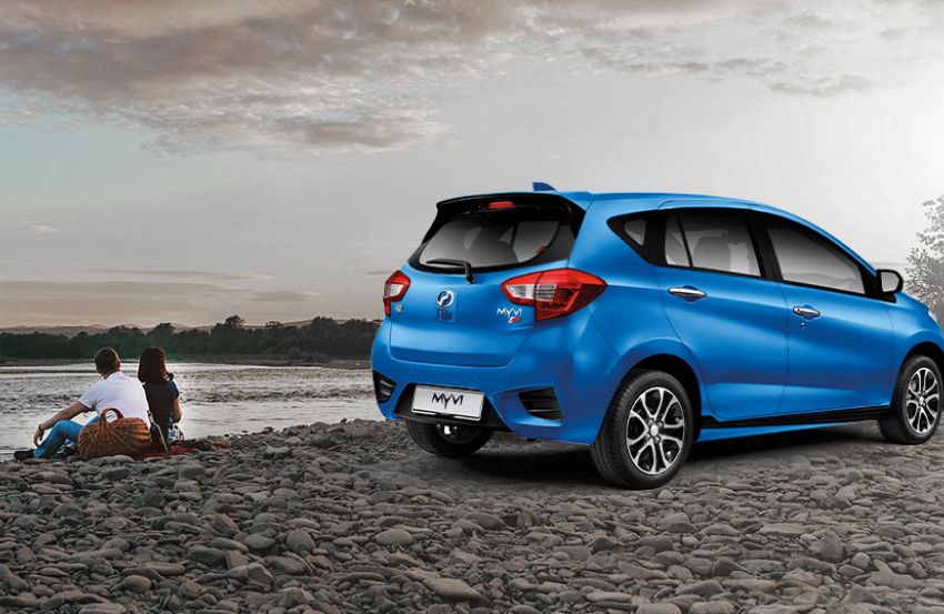 Perodua Myvi rear