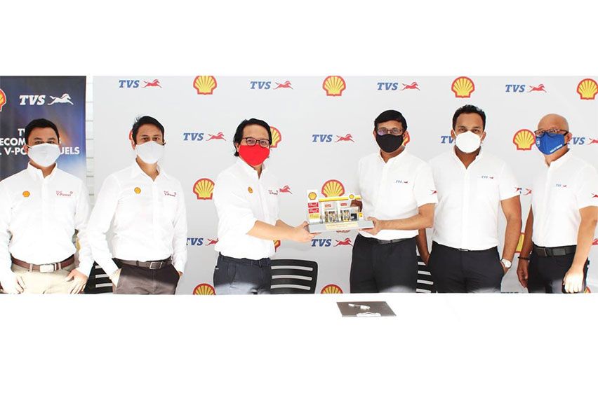 Shell TVS Motor