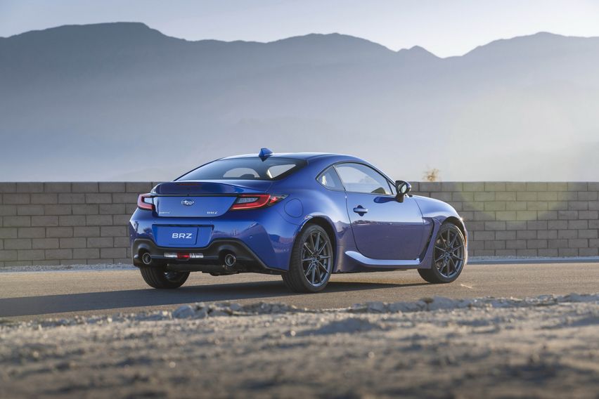 2022 Subaru BRZ rear