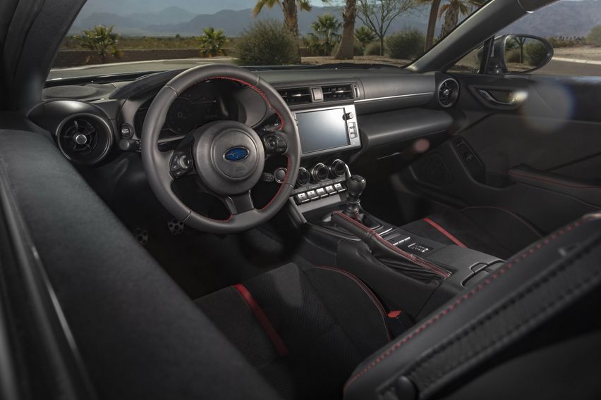 2022 Subaru BRZ cabin