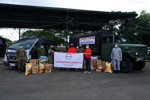 Nissan PH teams up with AFP for typhoon relief efforts