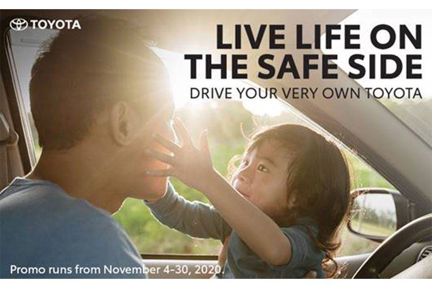 'Live Life on the Safe Side' with Toyota PH's Nov. deals