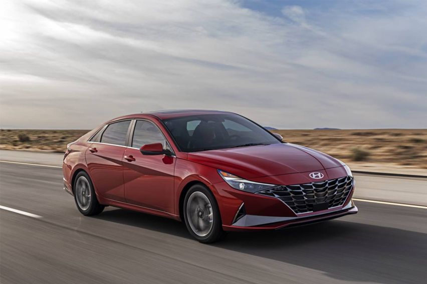 2021 Hyundai Elantra front side