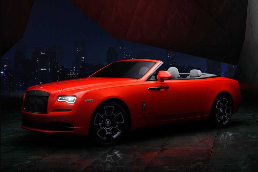 Rolls Royce Black Badge Dawn side