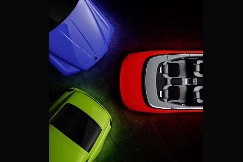 Say hello to the Rolls Royce Black Badge family decked up in Neon shades