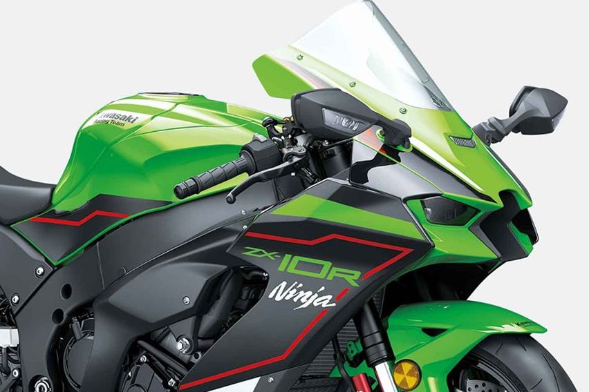 Kawasaki Ninja ZX10R and ZX10RR exterior