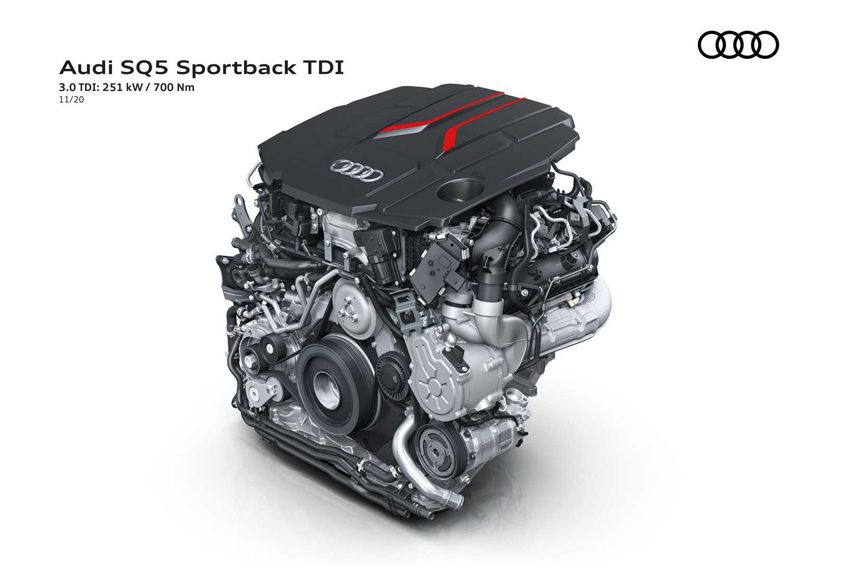 2021 Audi SQ5 Sportback TDI engine