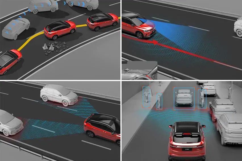 Proton X50 driver assistance features