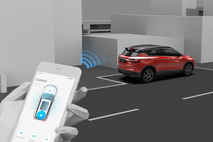 Proton X50 remote control