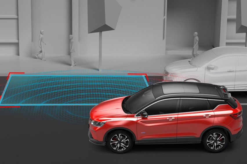 Proton X50 auto park assist