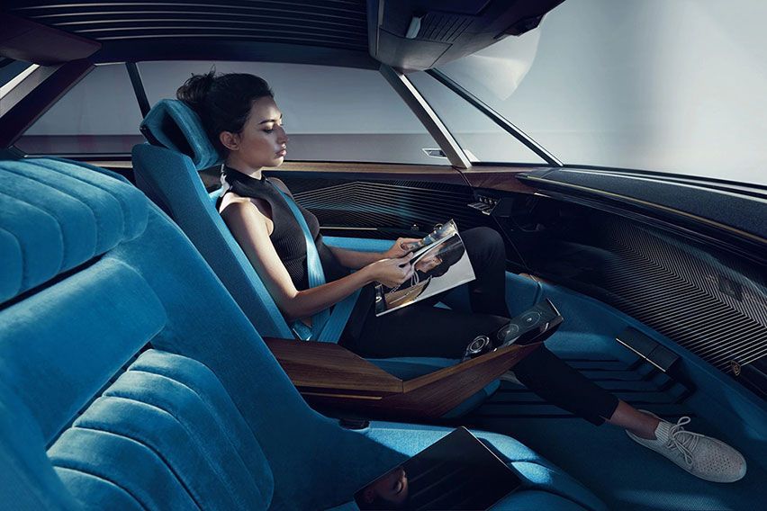 Peugeot e-Legend Concept interior