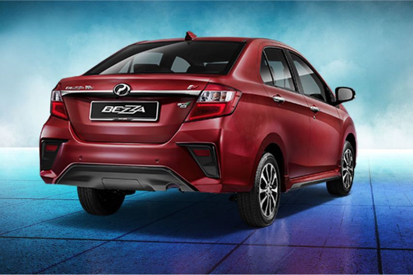 Perodua Bezza rear
