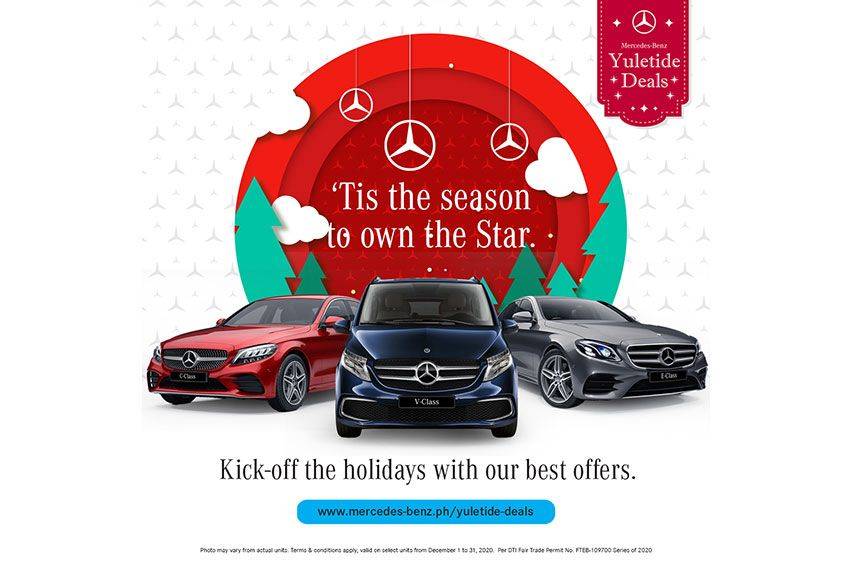 Yuletide deals presented by Mercedes-Benz PH 