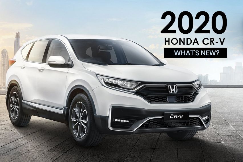 2020 Honda CR-V facelift: What’s new?