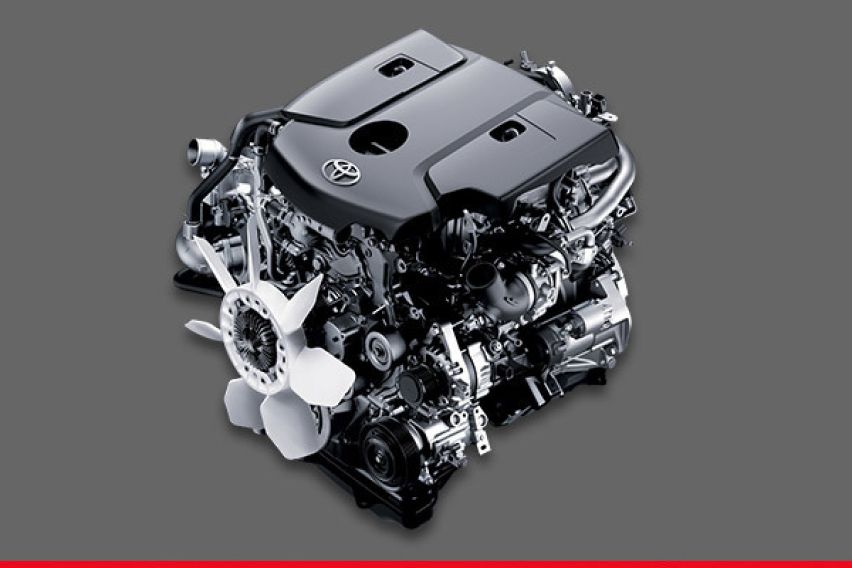  2021 Toyota Hilux engine