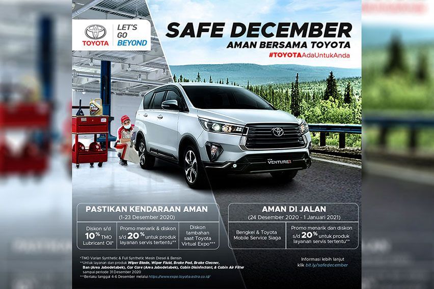 Toyota Kasih Promo Perawatan Kendaraan Hingga Akhir Tahun