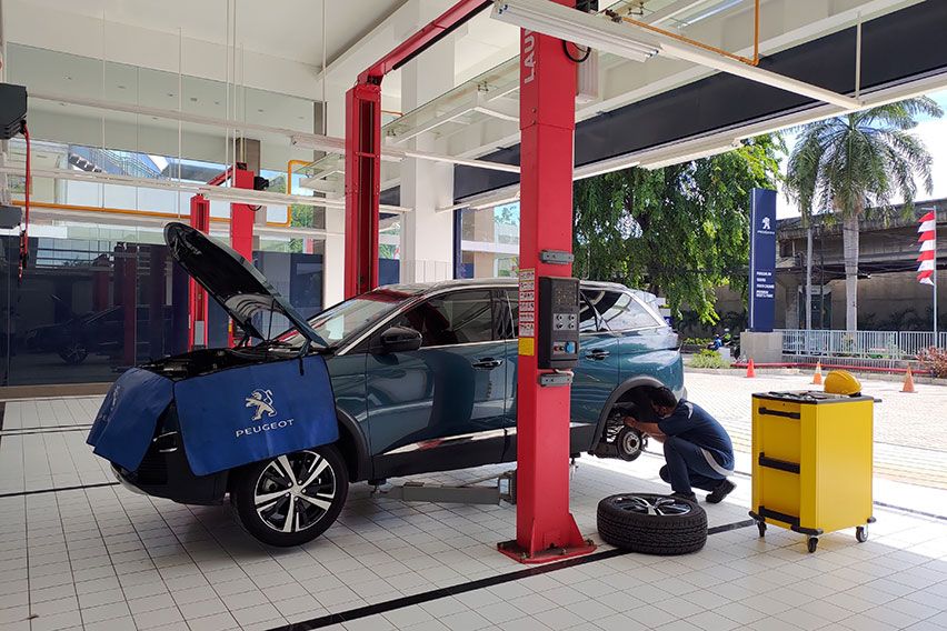 Astra Peugeot Sunter bengkel