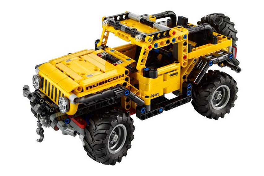 Lego Wrangler Rubicon details