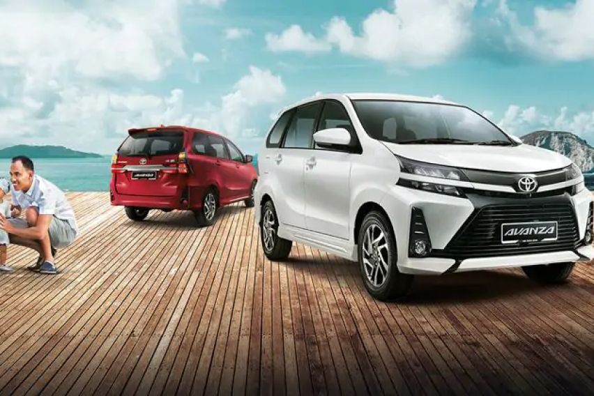 Toyota Avanza front and rear