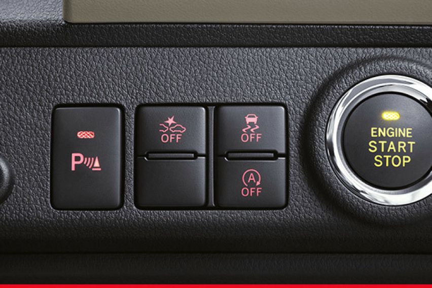 Toyota Rush push start/stop