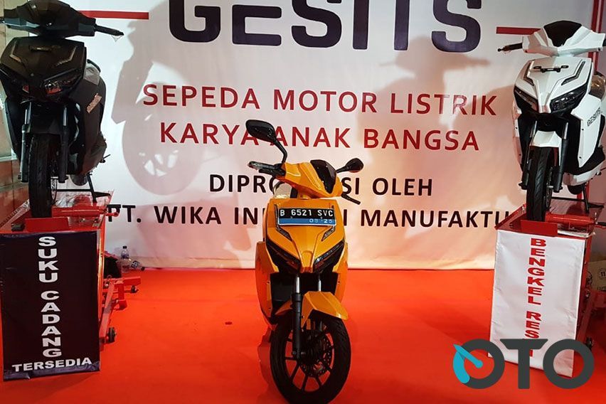 Beli Gesits G1 di IIMS Motobike Hybrid Show Ada Diskon Rp 750 Ribu
