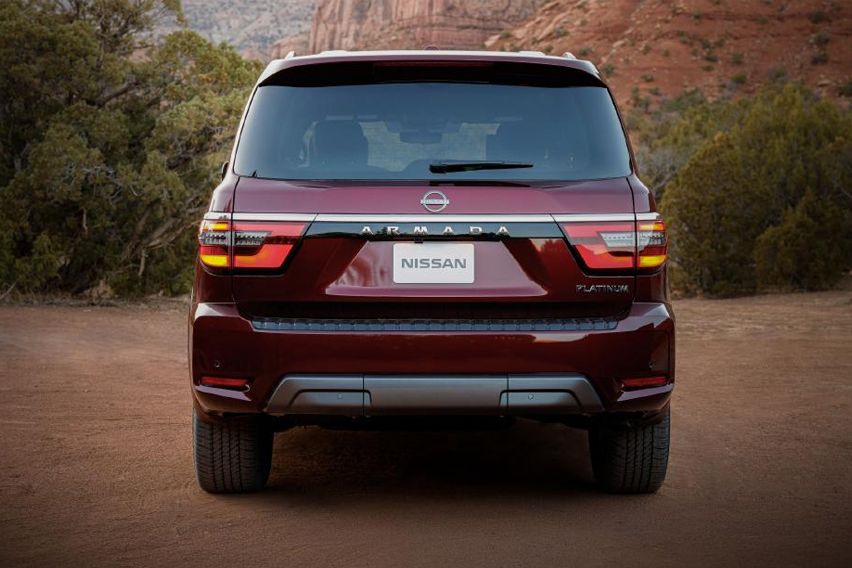 2021 Nissan Armada rear