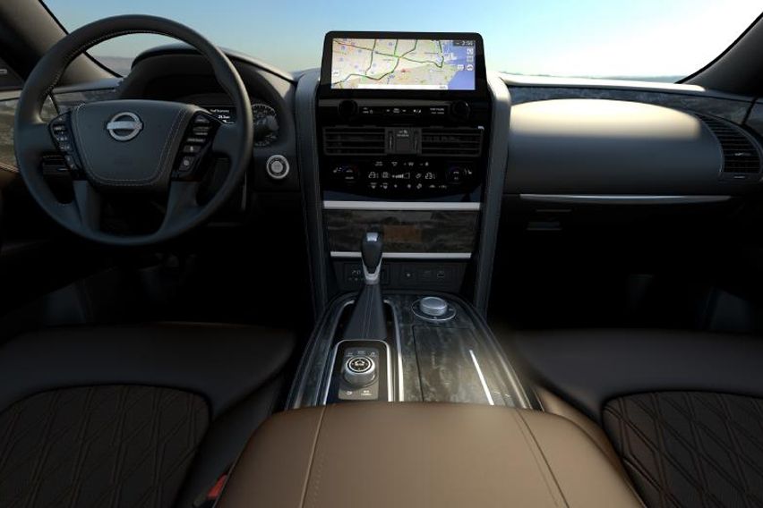 2021 Nissan Armada cabin