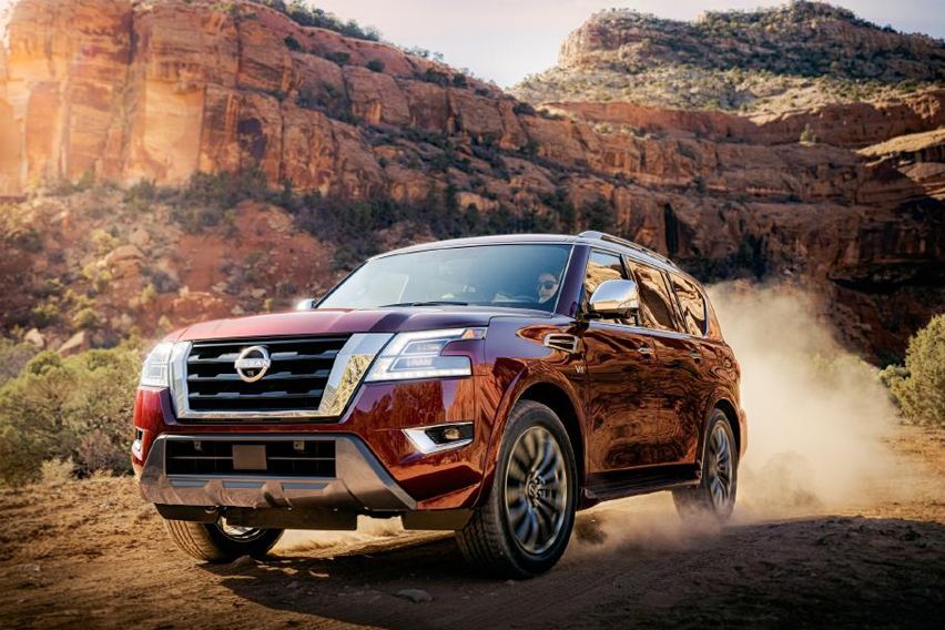2021 Nissan Armada/Patrol made its debut in the US