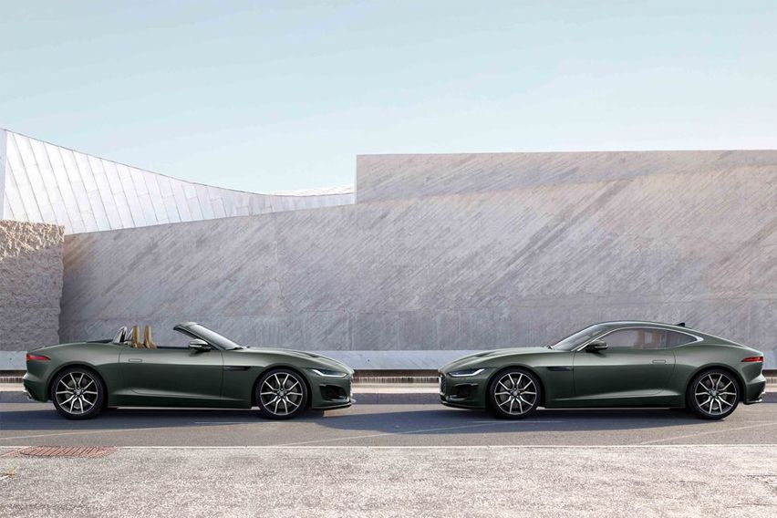 2021 Jaguar F-Type Heritage 60 Edition side