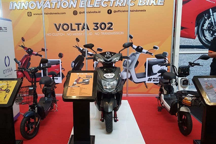 Motor Listrik Asal Semarang, Volta Ramaikan IIMS Motobike Hybrid Show