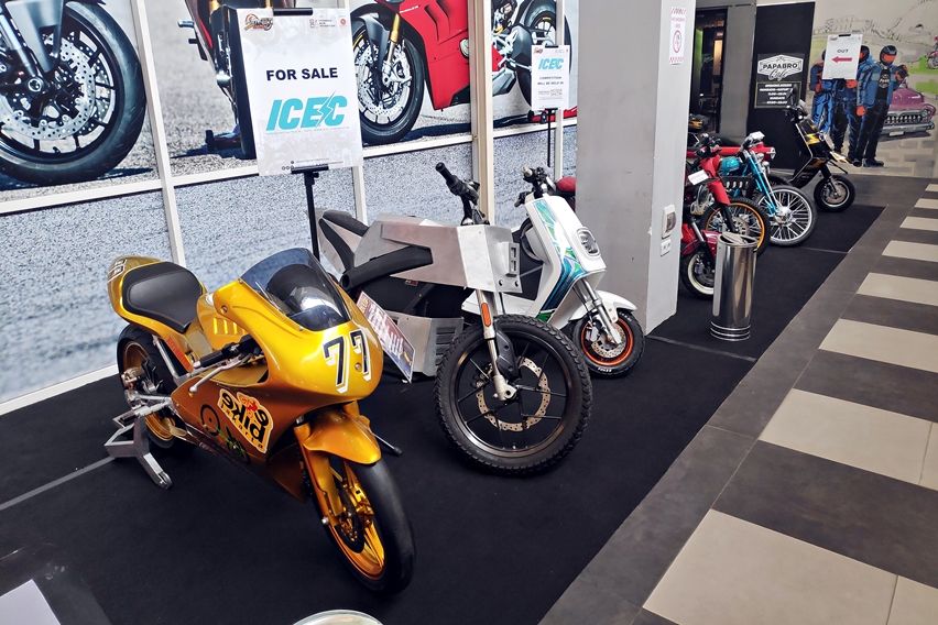 Lelang motor IIMS Motobike Hybrid Show 2020