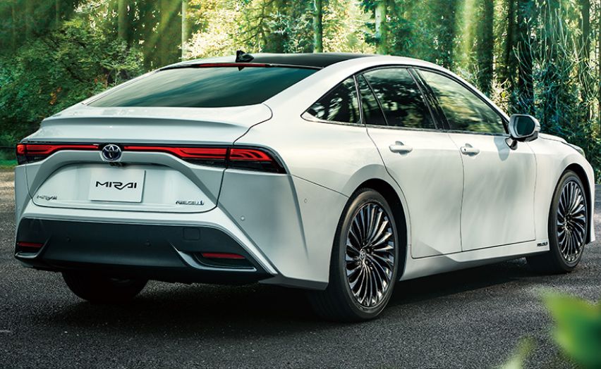 2021 Toyota Mirai rear