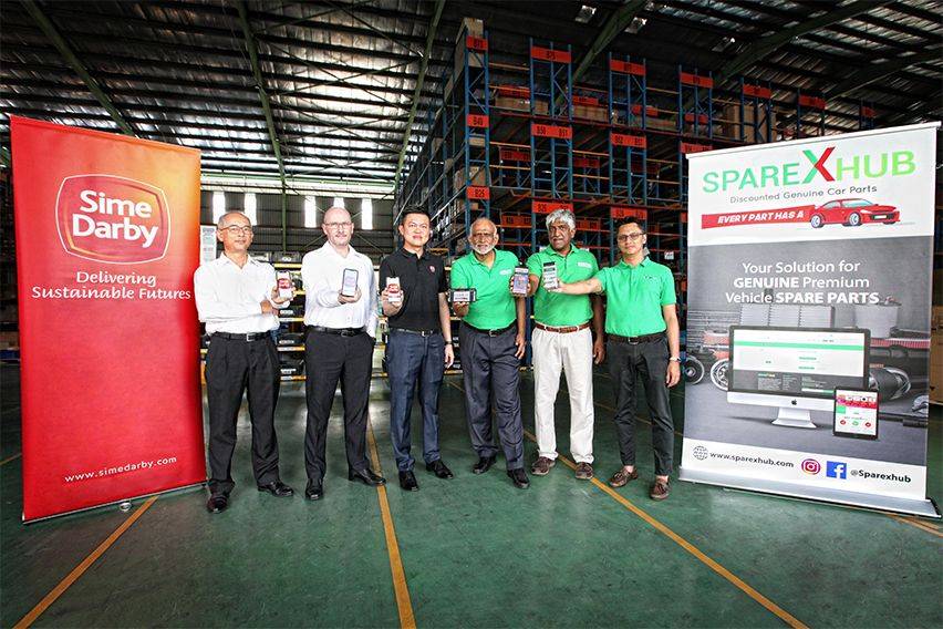 Sime Darby Motors teamed up with SpareXhub for online selling 