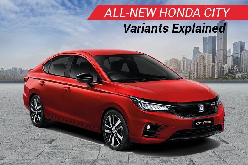 New Honda City: Variants explained