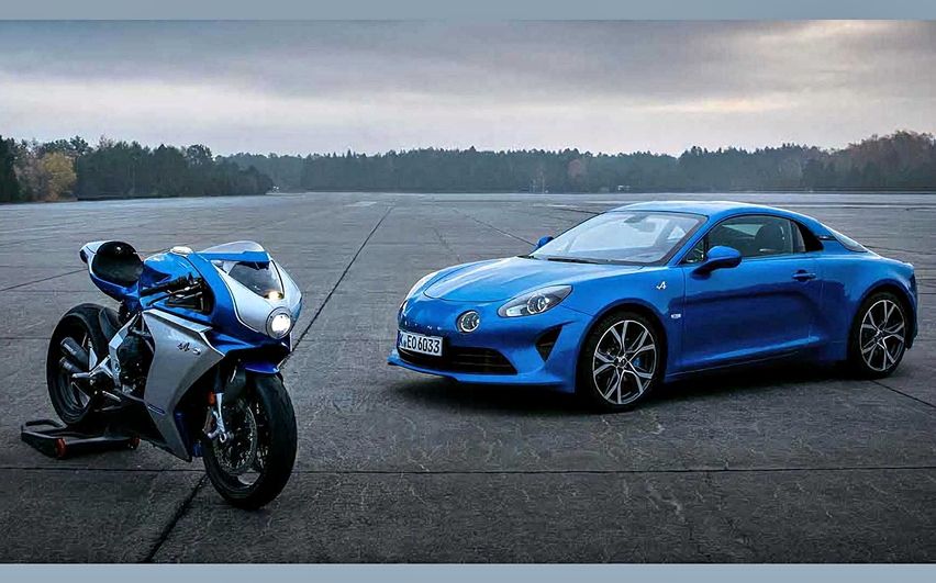MV Agusta Superveloce x Alpine