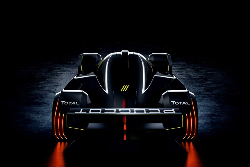 Peugeot Le Mans hypercar rear