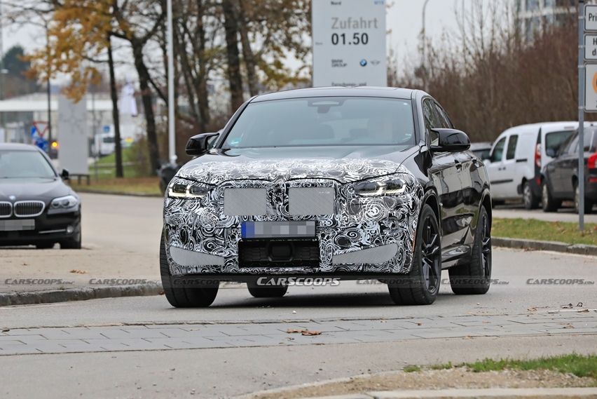 Spyshots BMW X4 M facelift