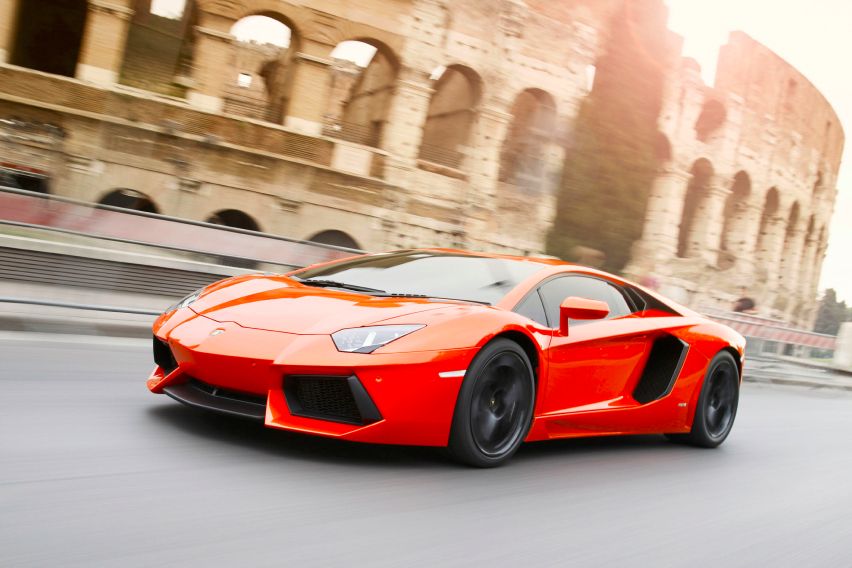 Lamborghini Aventador front